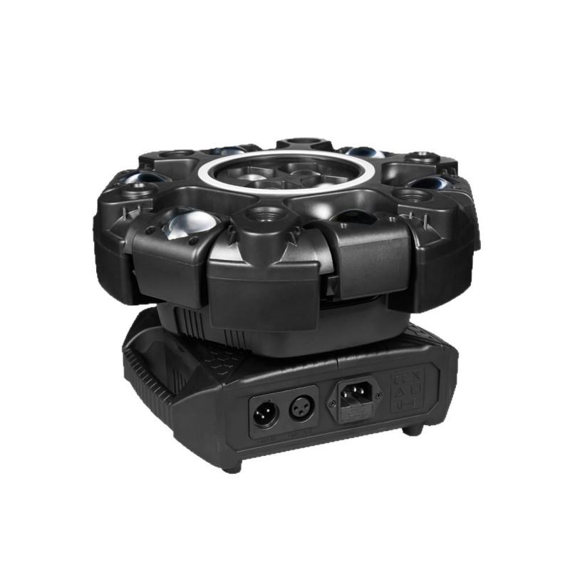 Lampu Laser Beam Bergerak 200W 4 In 1 SixBee Eye Pro RGBW LED Untuk Panggung Wedding DJ Club Bar Event