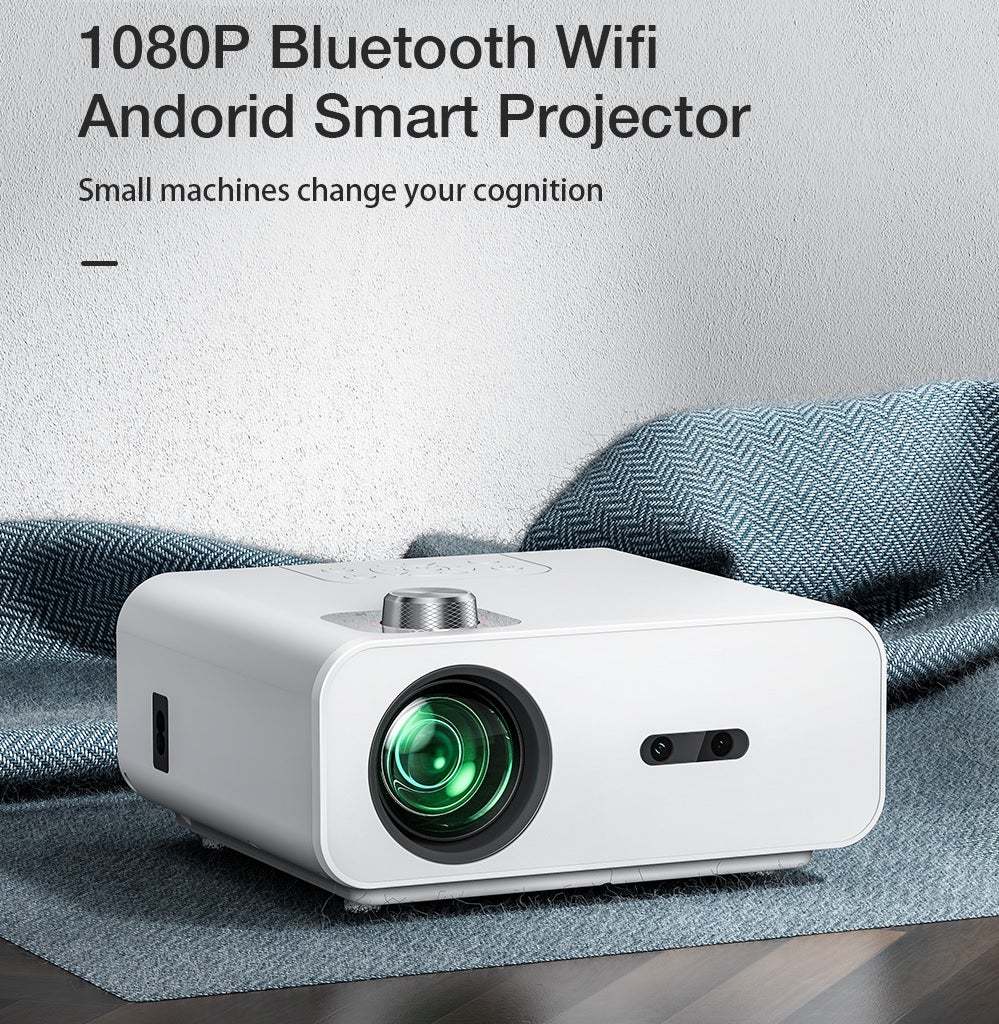 CHEERLUX C12 C1 - Smart Android LED Projector 9000 Lumens Auto Focus