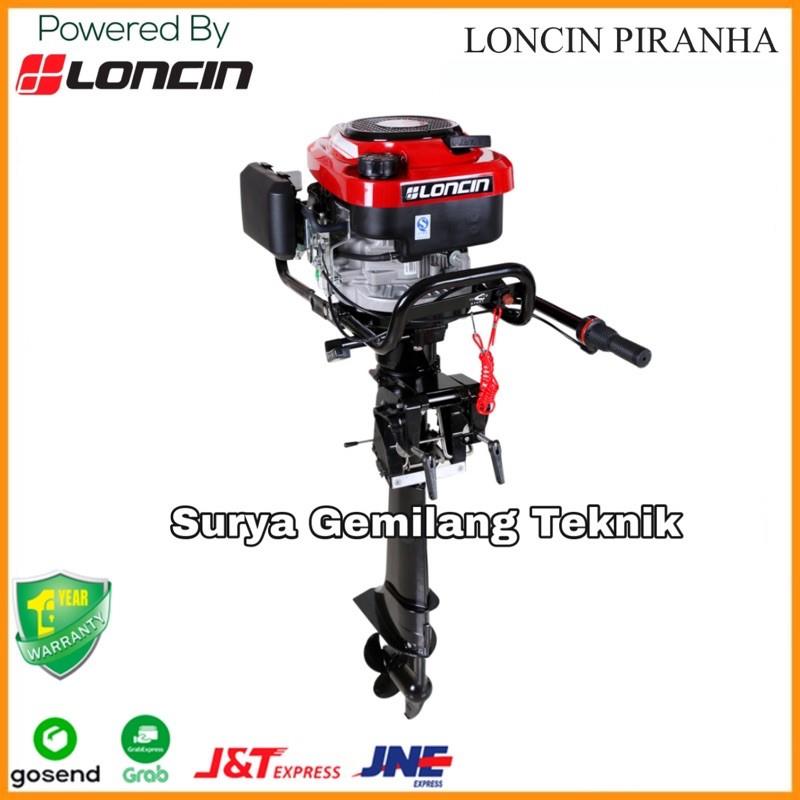 SPESIAL PROMO SALE Loncin Piranha Mesin Outboard Mesin Tempel Kapal