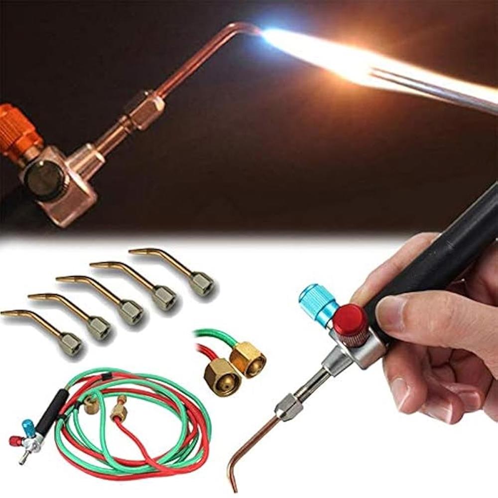 Alat Las Oksigen Asetilen dengan 5 Nozzle Torch