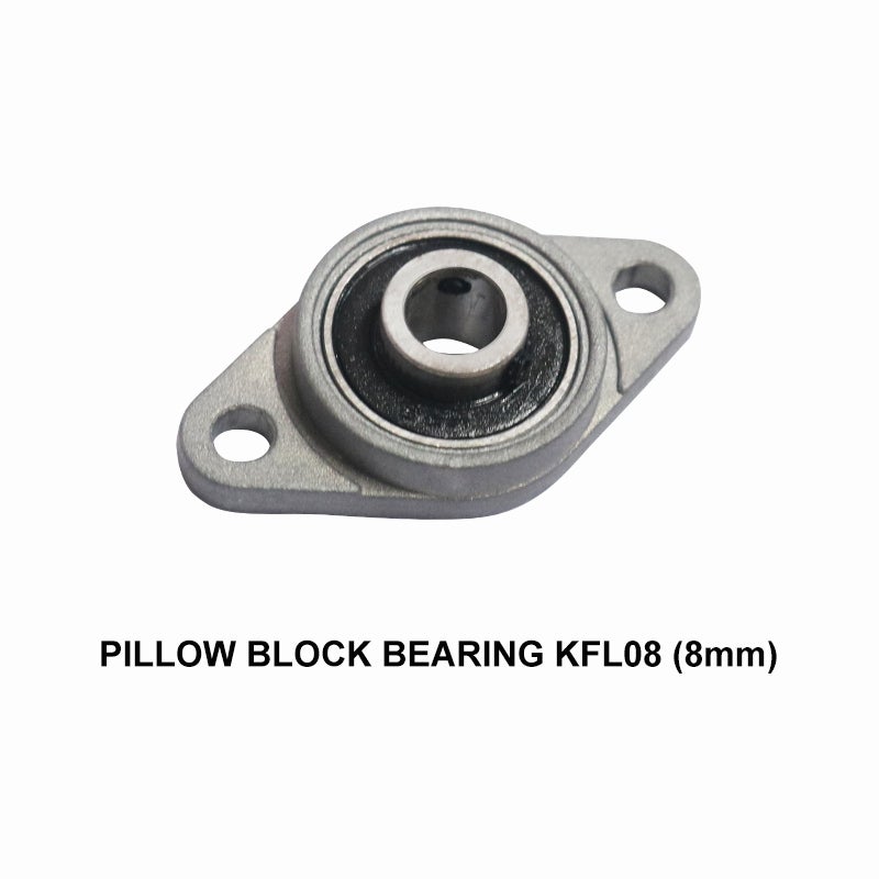 EELIC PBB-KFL08 Pillow block bearing cnc 3D printer diameter 8mm bantalan flange