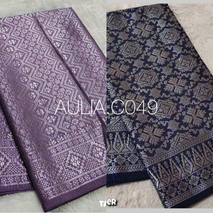 A.C>> Blouse janggan fukuro motif bunga timbul/ Kebaya fokuro premium free bros/ Atasan kebaya dan rok songket