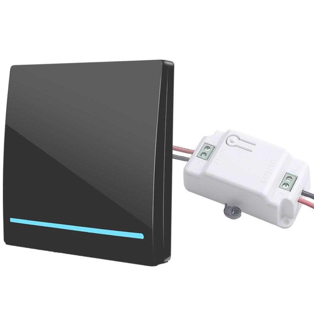 COD KIRIM CEPAT TaffHOME Saklar Lampu 3 Gang 3 Receiver Wireless Dinding Tembok Lamp Switch RF 433MHz - WHK01