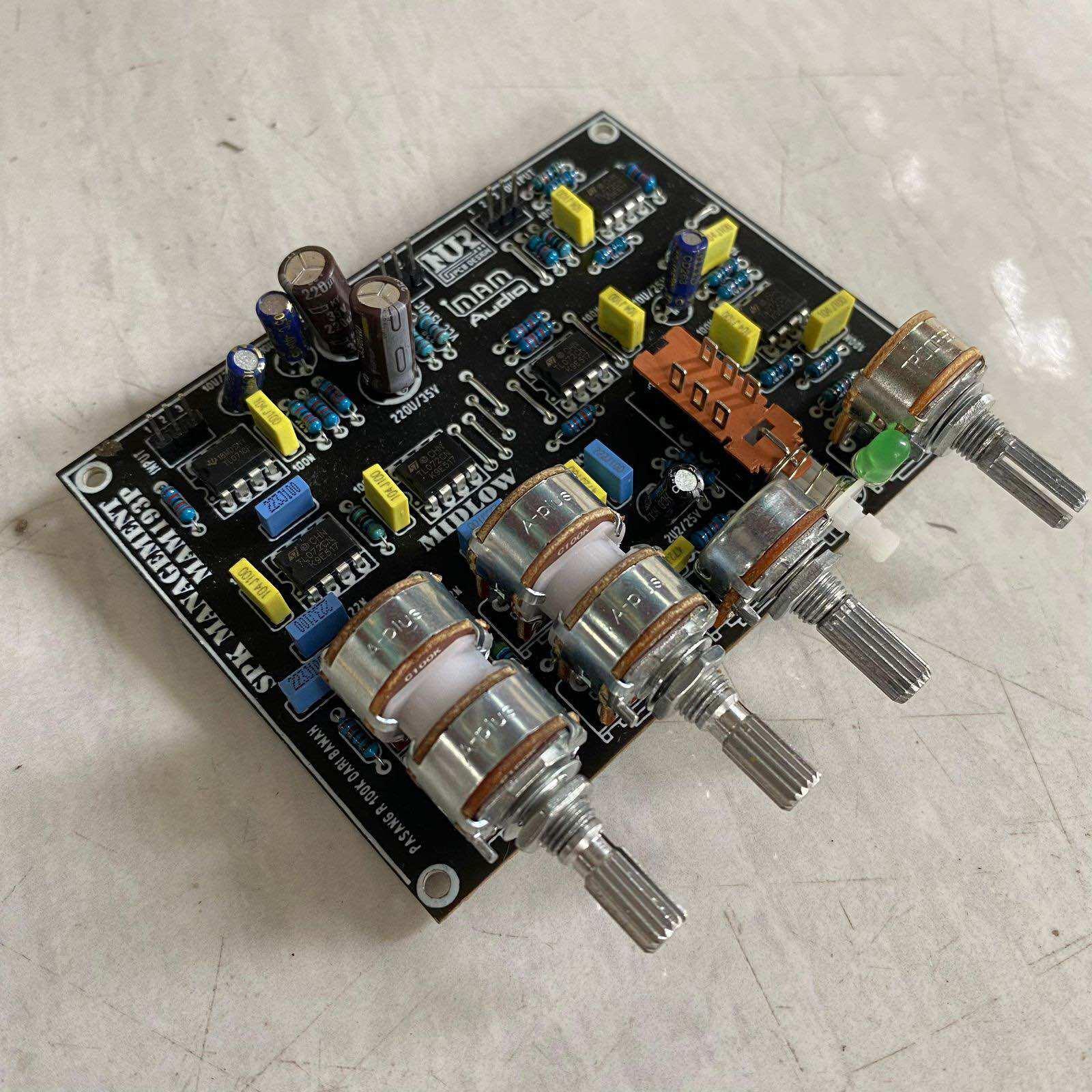 Kit ALMS MAM193P Plus Delay LOW MID Sepeaker Management DLMS Analog MID LOW