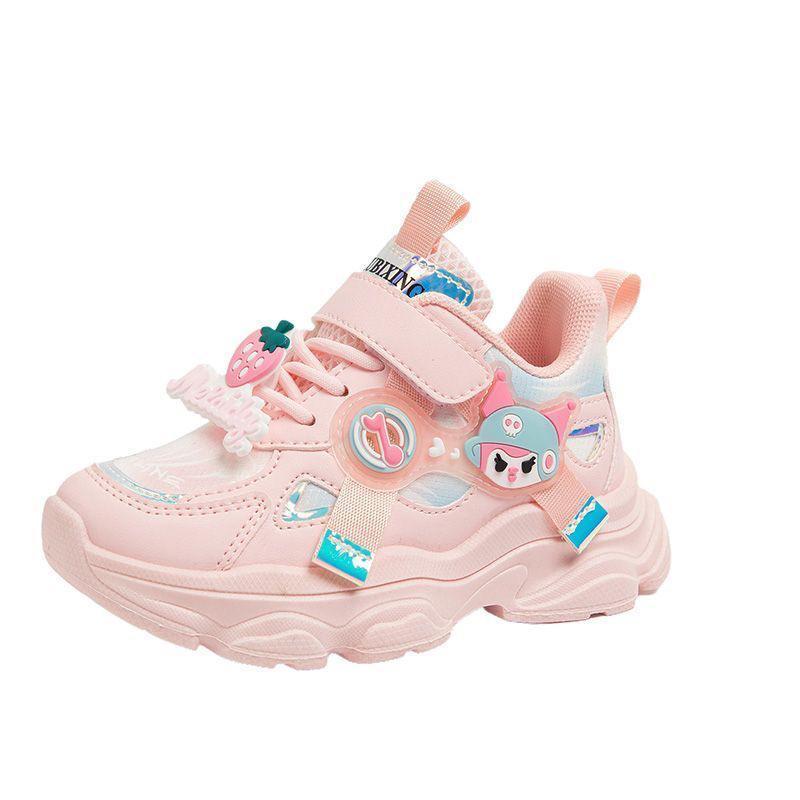 ASNK SEPATU SENEAKERS ANAK PEREMPUAN PINK & UNGGU WM2346