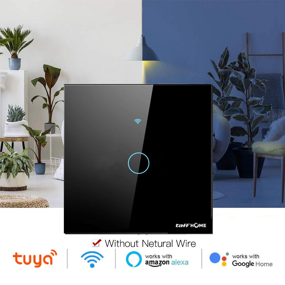 Tuya Saklar Lampu Pintar Wireless WIFI + RF 433Mhz Smart Home