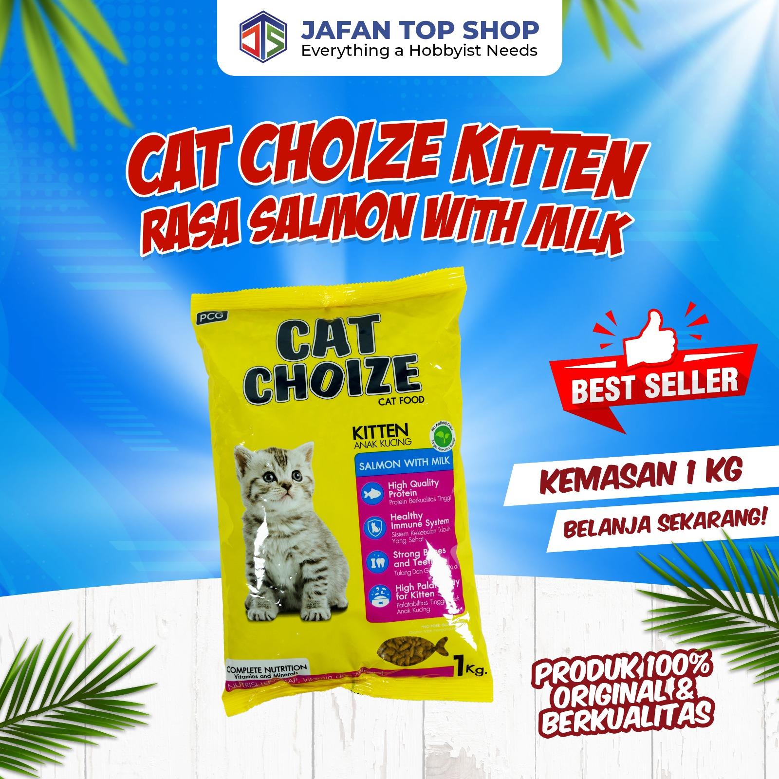 CAT CHOIZE KITTEN 1KG - Makanan ANAK KUCING Freshpack