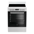 Beko 60cm Electric Upright Cooker - White