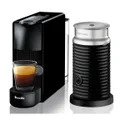 Breville Essenza Mini Bundle Nespresso Coffee Machine - Black