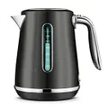 Breville The Soft Top Luxe 1.7 Litre Kettle - Black Stainless Steel