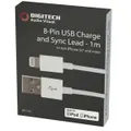 TECHBRANDS Charge and Sync Cable - 1M