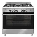 Emilia 90cm Freestanding Dual Fuel Cooker - Stainless Steel