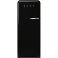 Smeg 270 Litre Retro Style L/H Refrigerator- Black