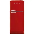 Smeg 524 Litre Retro Style Top Mount Refrigerator - Red