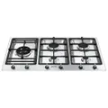 Smeg 90cm Classic 5 Burner Cooktop - Stainless Steel