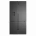 Westinghouse 564 Litre Quad Door Refrigerator with Water Tank - Matte Charcoal Black