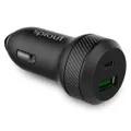Sprout Dual USB Car Charger - Black