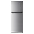 CHiQ 202 Litre Top Mount Refrigerator - Stainless Steel