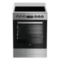 Beko 60cm Electric Upright Cooker - Stainless Steel