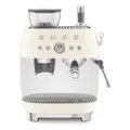 Smeg 50's Style Espresso Machine with Grinder - Cream