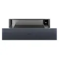 Smeg Linea 15cm Warming Drawer with Touch Controls - Neptune Grey