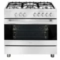 Artusi 90cm Freestanding Dual Fuel Cooker - Stainless Steel