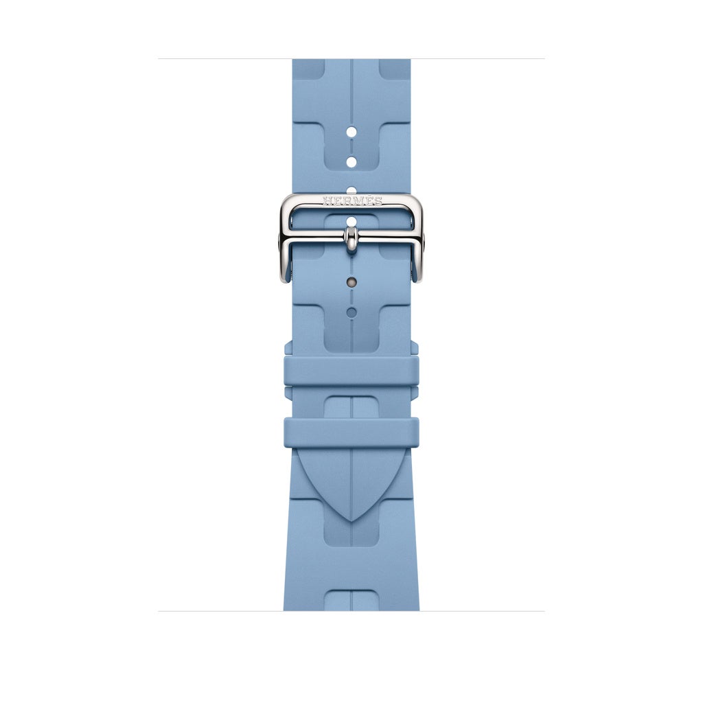 Apple Watch Hermès - 46mm Bleu Pastel Kilim Single Tour