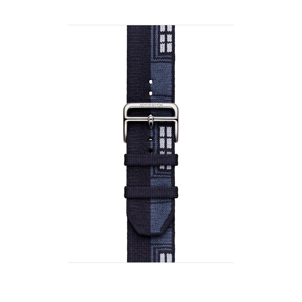 Apple Watch Hermès - 46mm Bleu Nuit Faubourg Party