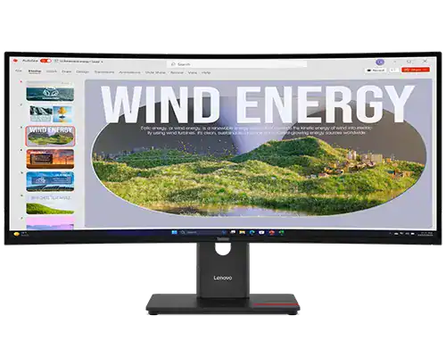 Lenovo ThinkVision T34WD-40 34" Monitor
