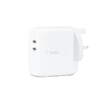 Belkin BOOST↑Charge Pro Dual USB-C Wall Charger 65W