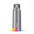 HidrateSpark PRO STEEL - 32 oz. Smart Water Bottle + Bonus Straw Lid