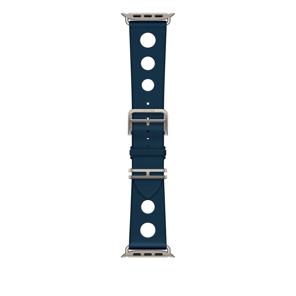Apple Watch Hermès - 49mm Bleu De Malte Scub’H Diving