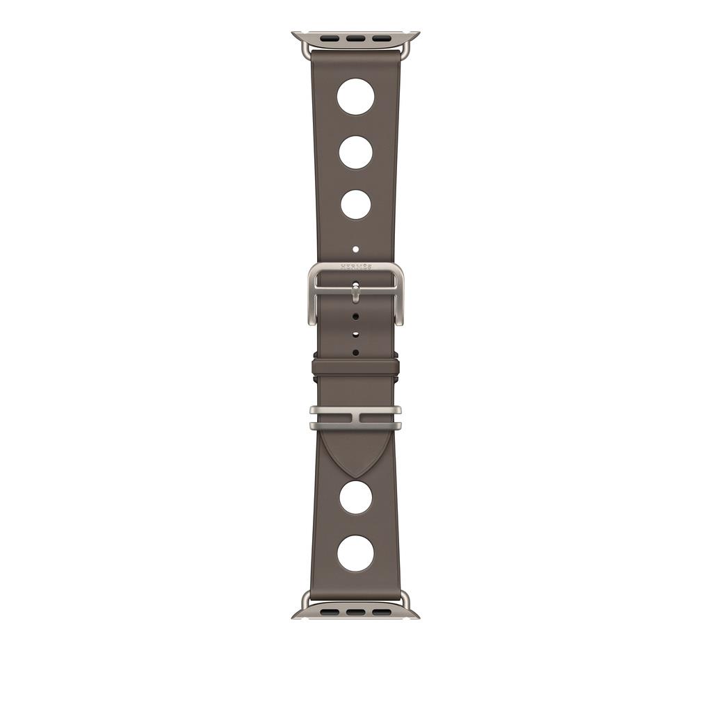 Apple Watch Hermès - 49mm Gris Titane Scub’H Diving