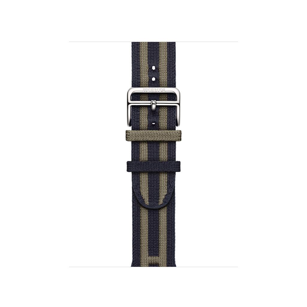 Apple Watch Hermès - 42mm Bleu Nuit/Gris Titane Rocabar Club