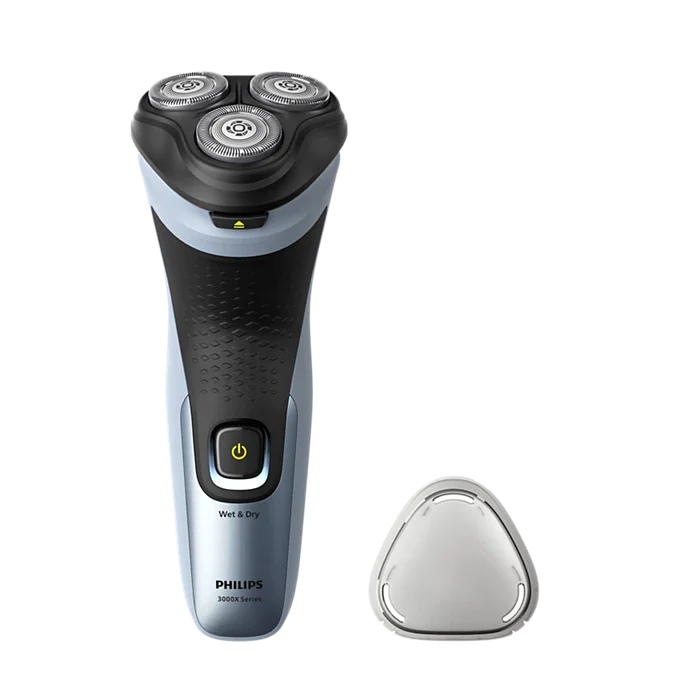 Philips Shaver Series 3000, 4D Flex heads, Wet & Dry, Pop-Up Trimmer, 1hr charging, Anti-corrosion