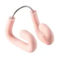 Decathlon Swimming Nose Plug Nabaiji Adjustable Stainless Nose Clip - Pink Nabaiji