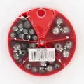 Decathlon Drilled Round Fishing 5 Compartments Weight Box Caperlan