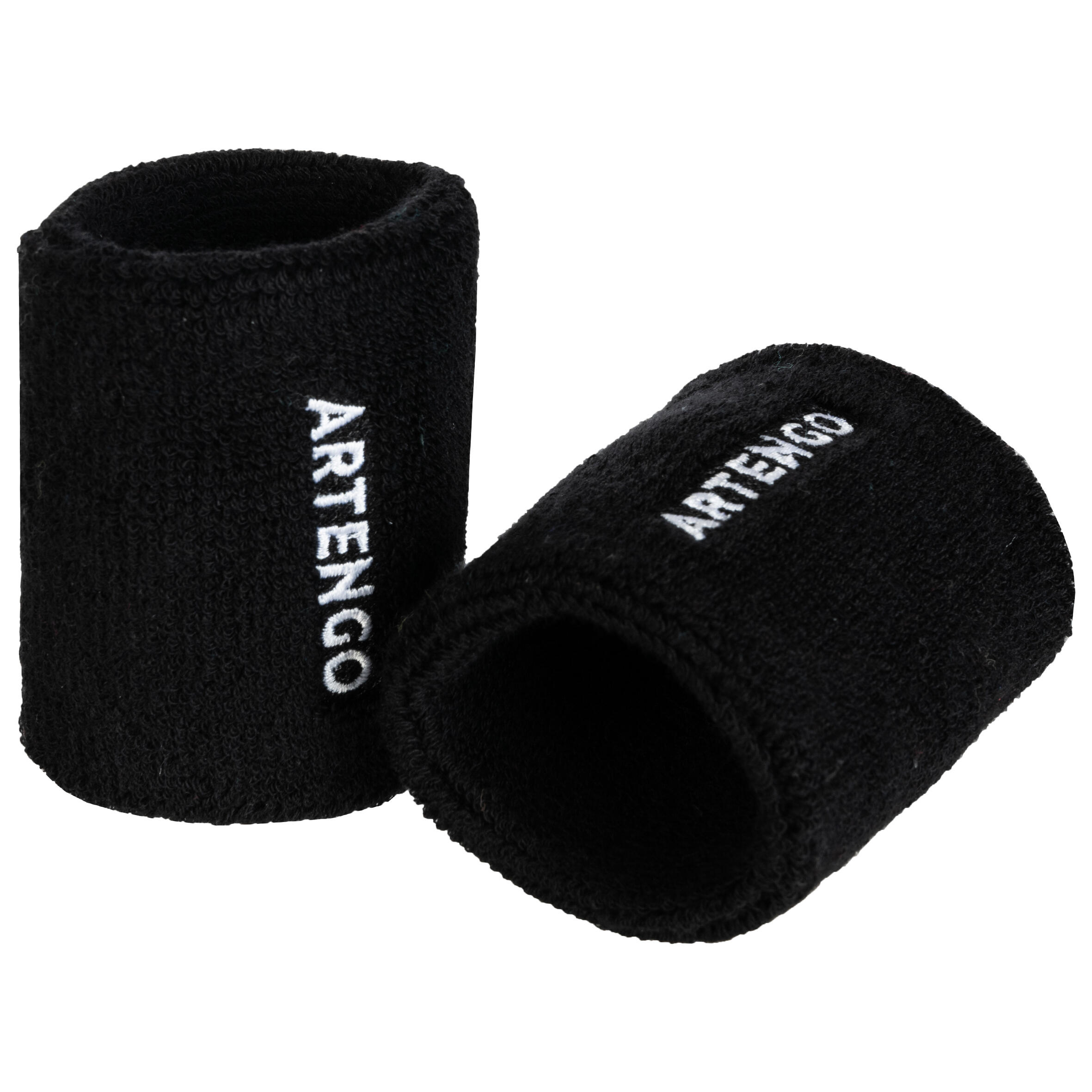 Decathlon Tennis Wristband Artengo Tw100 - Black Artengo