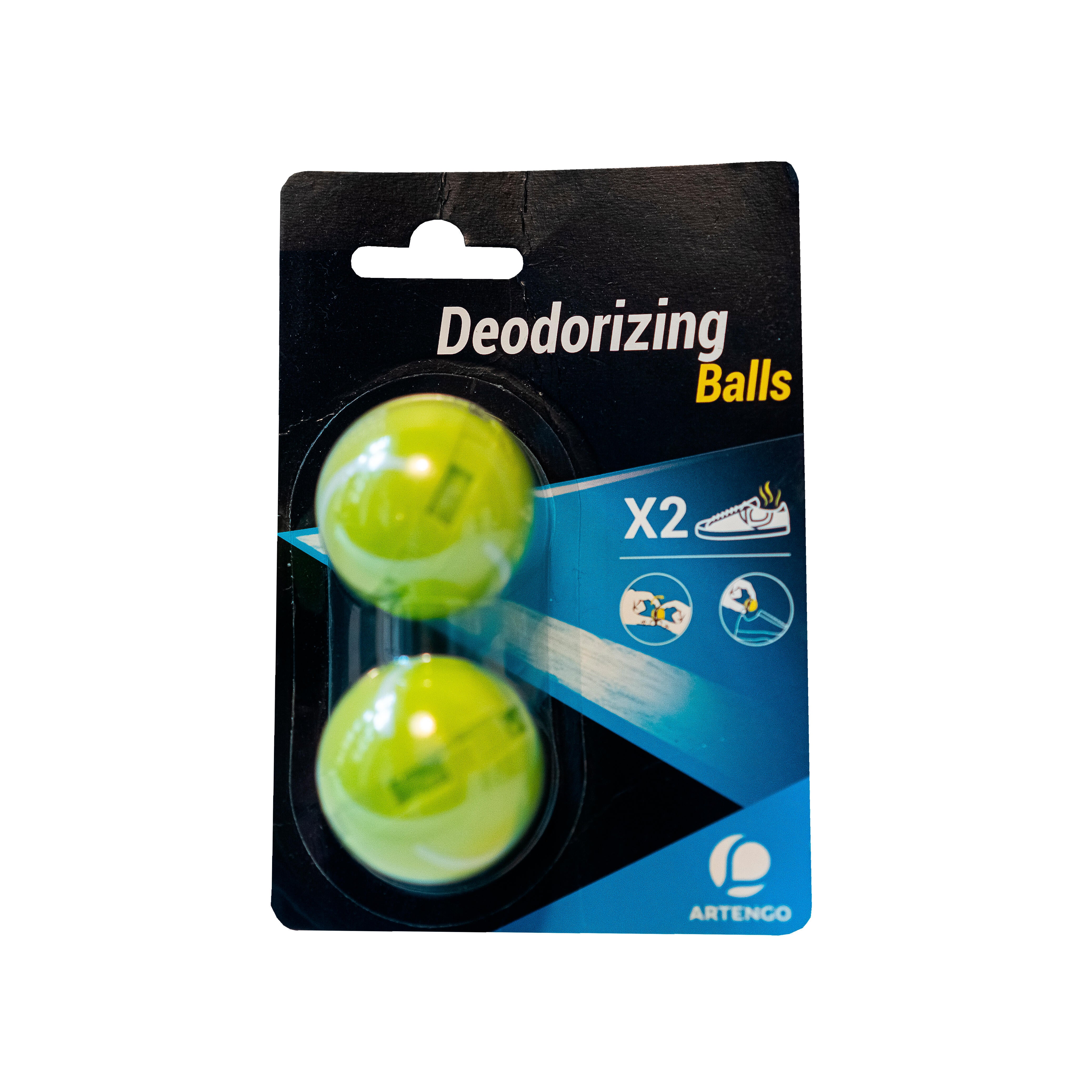 Decathlon Shoe Deodorising Balls Artengo - Yellow Artengo