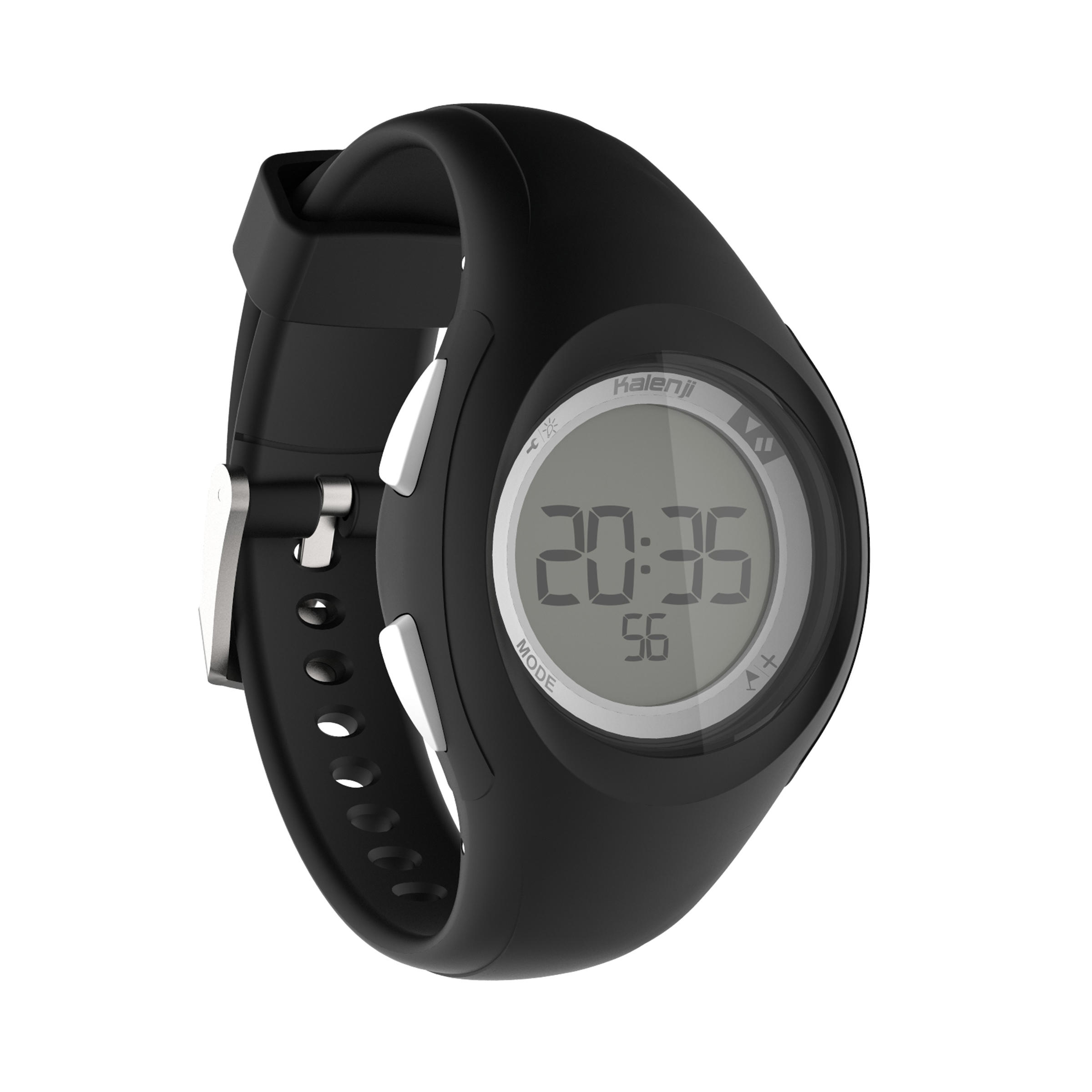 Decathlon W200 S Running Watch - Black Kalenji