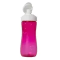 Decathlon Kids Cycling Water Bottle Btwin 350Ml With Handlebar Holder - Pink Btwin