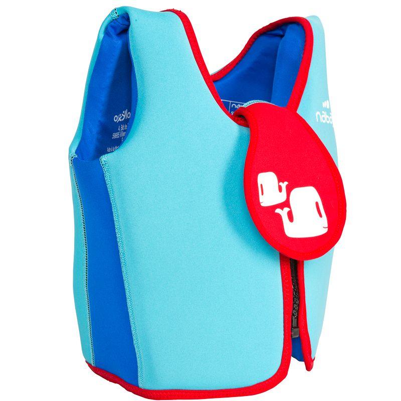 Decathlon Swimming Foam Swim Vest Nabaiji - Blue/Red Nabaiji