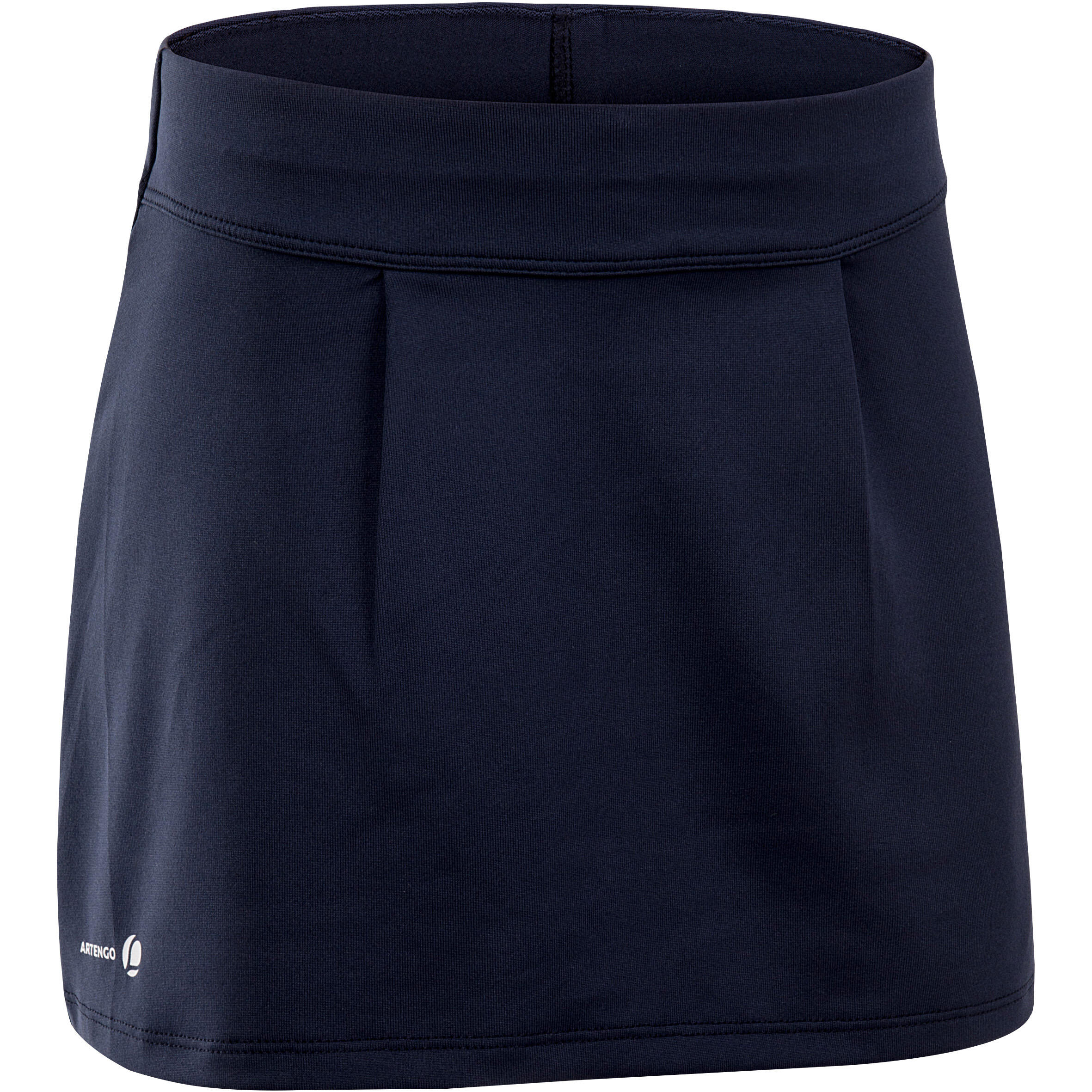 Decathlon Girls Tennis Skirt Artengo Tsk100 - Navy Artengo