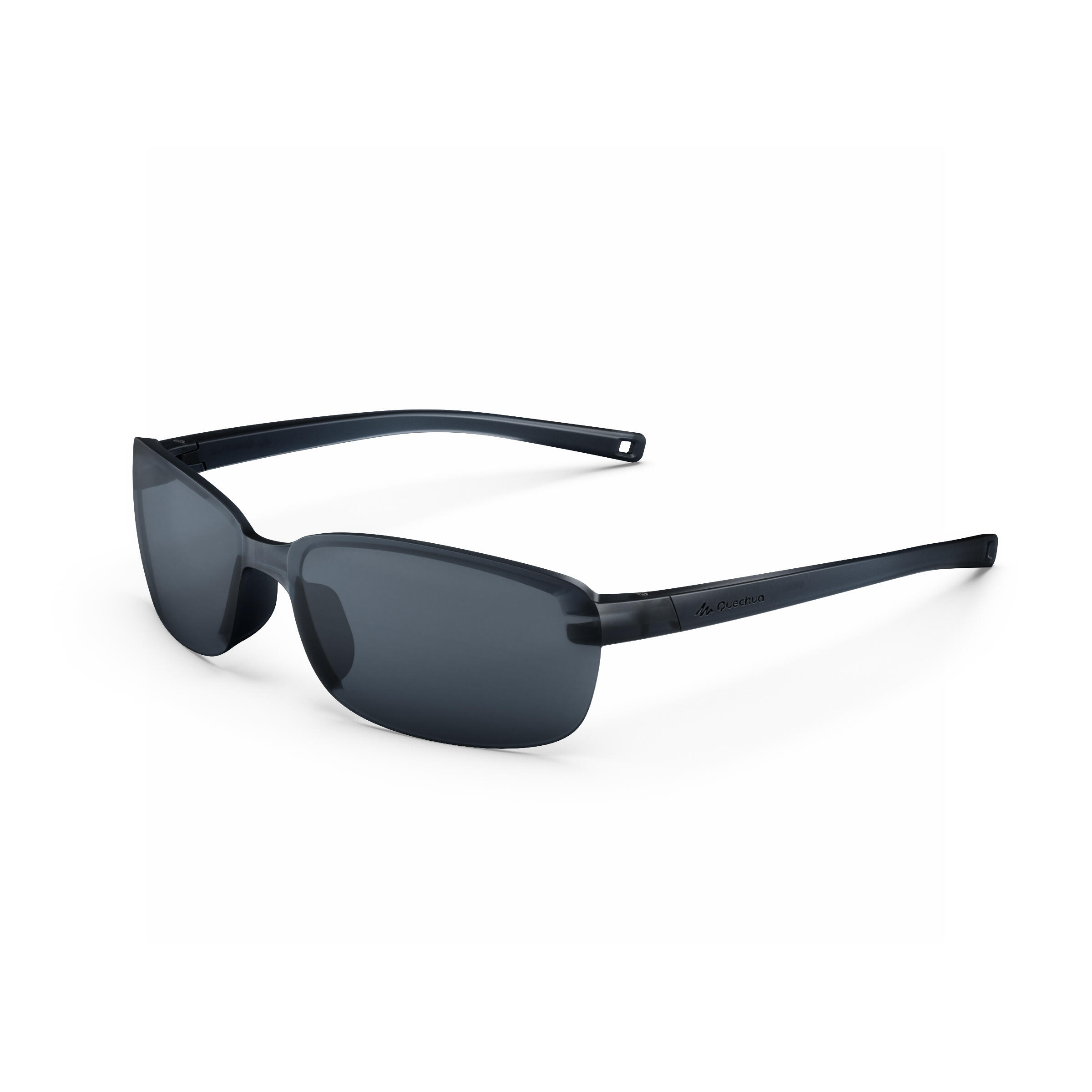 Decathlon Adult Polarised Category 3 Sunglasses - Black Quechua