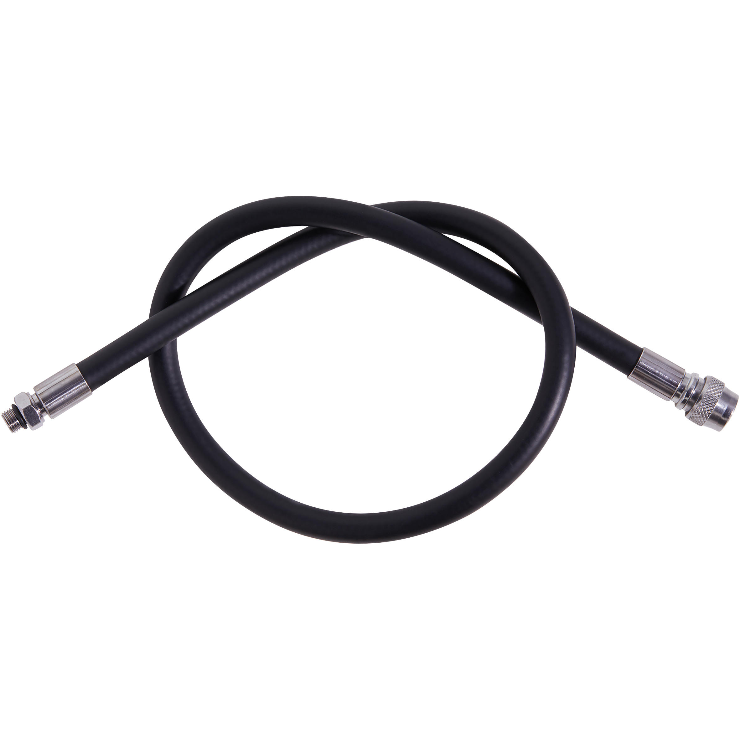 Decathlon Scd Direct System Hose For Scuba Diving Buoyancy Compensator 76Cm - Black Subea