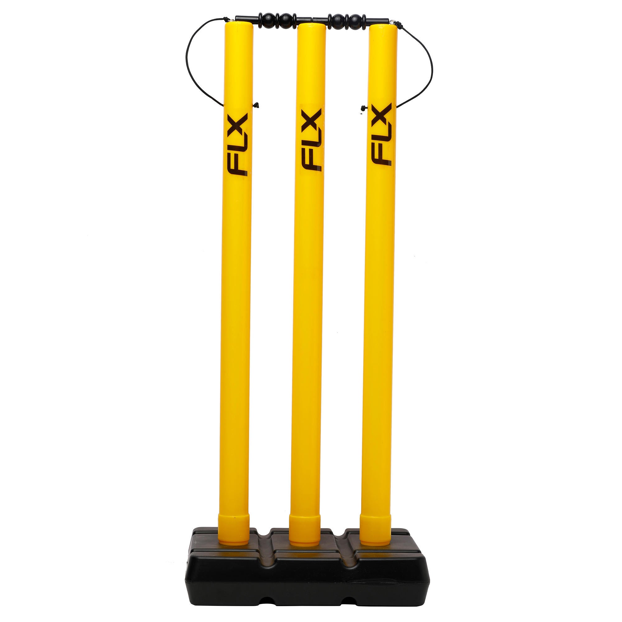 Decathlon Cricket Plastic Stump Flx - Yellow Flx