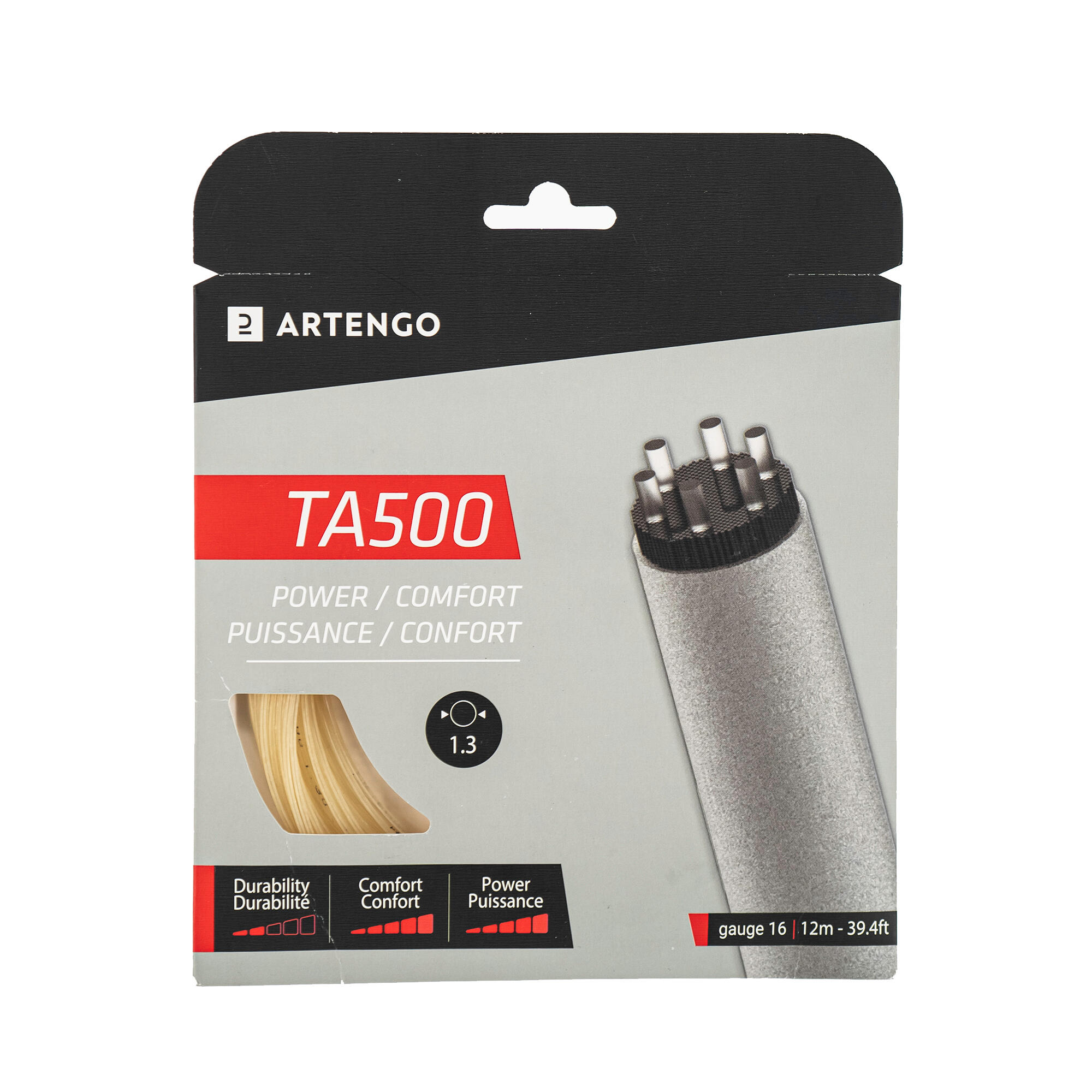 Decathlon Tennis String Artengo Ta500 Comfort Multifilament 1.3Mm - Beige Artengo