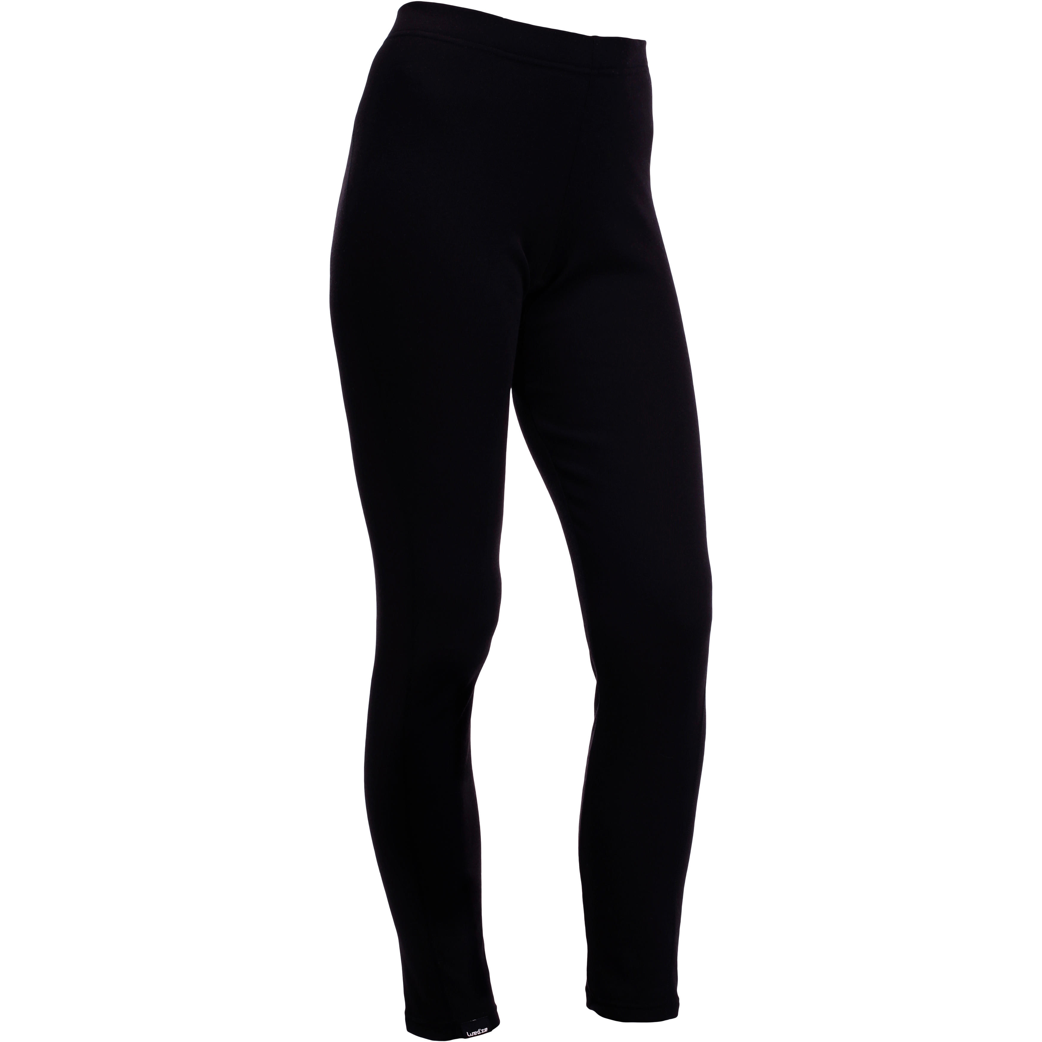 Decathlon Women'S Ski Base Layer Bottoms - Black Wedze