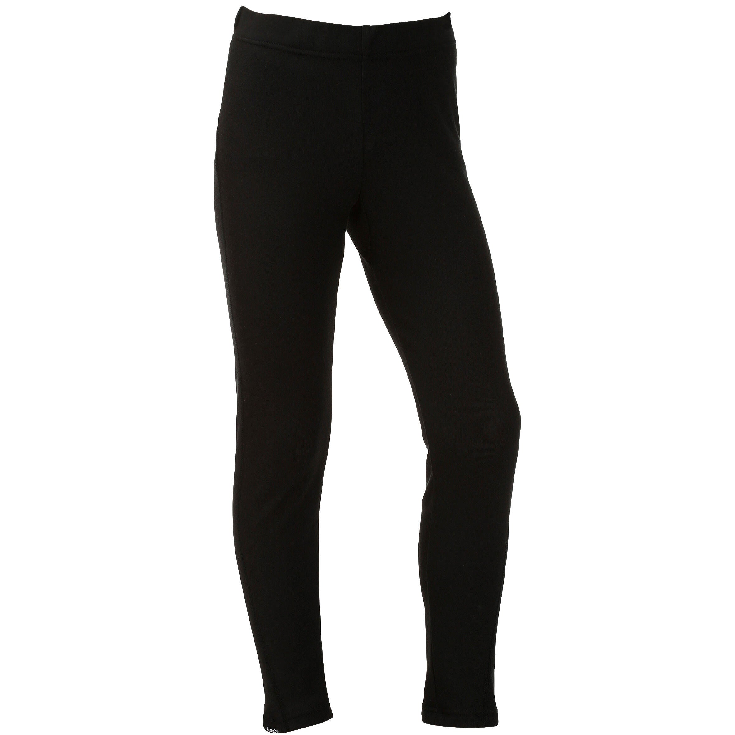 Decathlon Children'S Skiing Base Layer Bottoms - Black Wedze