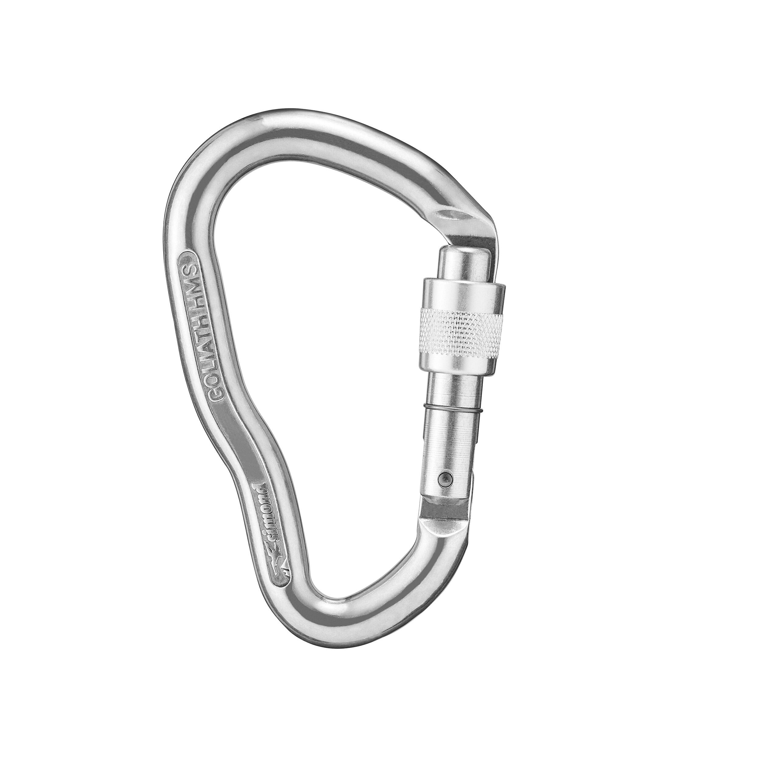 Decathlon Screwgate Hms Carabiner - Goliath Polished Simond